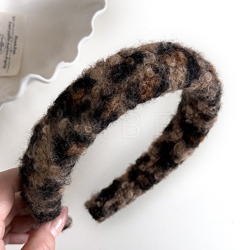 Leopard Print Cloth Hair Bands PW-WG85A33-01-1