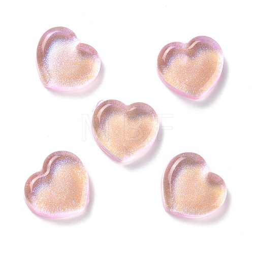 Transparent Resin Cabochons CRES-P019-04A-1