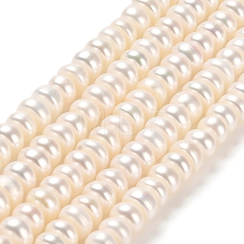Natural Cultured Freshwater Pearl Beads Strands PEAR-J007-10-1
