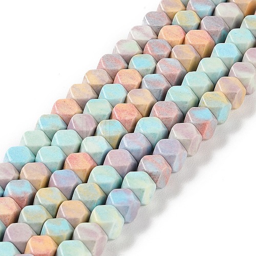 Natural Rainbow Alashan Agate Beads Strands G-NH0022-L01-01-1