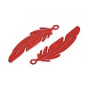 Spray Painted 430 Stainless Steel Pendants STAS-N121-06C-2