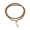 Nylon Milan Cord Necklace Making LS-MAK-M028-01G-12-2