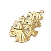 304 Stainless Steel Pendants STAS-C175-01A-G-2