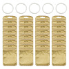 50Pcs Rectangle Plastic Resealable Packaging Bags OPP-TA0001-30B-2