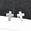 304 Stainless Steel Stud Earrings EJEW-H161-01P-G-1