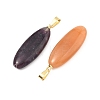Natural Mixed Gemstone Pendants PALLOY-JF05333-3