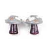 Handmade Lampwork Enamel Beads LAMP-B055-02H-1
