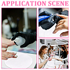 100Pcs Non-woven Fabrics Nail Dust Collector Filter Paper AJEW-GF0015-09B-6