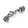304 Stainless Steel Anchor Connector Charms STAS-Z147-06AS-2