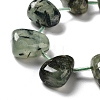 Natural Prehnite Beads Strands G-P528-E13-01-3