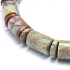 Natural Aqua Terra Jasper Beads Strands G-I213-03B-3