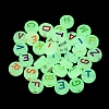 Transparent Luminous Acrylic Beads OACR-I006-04A-1