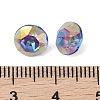 Glass Rhinestone Cabochons RGLA-L029-09B-BBLA-3