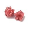 Synthetic Coral Carved Beads BSHE-P034-01C-2
