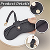 2Pcs 2 Colors Rectangle PU Leather Eyeglass Case AJEW-CN0006-95A-6