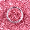 11/0 Grade A Baking Paint Glass Seed Beads SEED-S030-1034-3