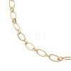 Brass Figaro Chain Slider Necklaces Making AJEW-JB01490-01-4