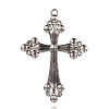 Alloy Rhinestone Big Pendants RB-J112-03AS-2