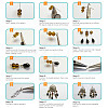 DIY Earring Making DIY-SC0004-51-4