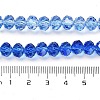 Transparent Painted Glass Beads Strands DGLA-A034-T6mm-A01-3