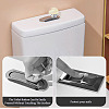 5Pcs 5 Colors Plastic Heart Shaped Toilet Tank Button AJEW-TA0003-58-5