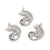 Tibetan Style Alloy Pendants X-TIBE-B001-21AS-3