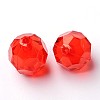 Transparent Acrylic Beads TACR-S113-20mm-15-1