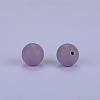 Round Silicone Focal Beads SI-JX0046A-102-2