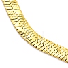 Ion Plating(IP) 304 Stainless Steel Herringbone Chain Bracelets for Women BJEW-A013-02B-G-2