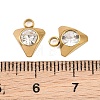 201 Stainless Steel Rhinestone Pendants RB-CBABFDA-12G-01-3