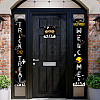 Polyester Hanging Sign for Home Office Front Door Porch Decorations HJEW-WH0023-016-4