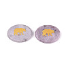 Natural Lepidolite Cabochons G-T143-28I-1