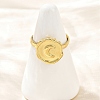 Golden 304 Stainless Steel Finger Rings RJEW-H254-08D-G-3