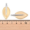 304 Stainless Steel Pendants STAS-G398-05GP-3