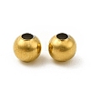 304 Stainless Steel Round Beads X-STAS-P319-09A-G-2
