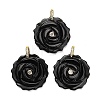Natural Obsidian Pendants GG-CBA4625-05G-01-1