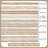 16M 8 Styles Burlap Ribbon OCOR-PH0036-84-2