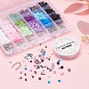 Mixed Stone & Glass Seed & Polymer Clay Beads DIY Jewelry Set Making Kit DIY-YW0004-73-6