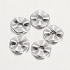 Tibetan Style Wavy Spacer Beads TIBEB-A101871-AS-FF-2