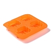 Halloween Theme Pumpkin Cake Decoration Food Grade Silicone Molds DIY-E067-01-4