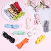 16Pcs 16 Colors Round PU Leather Cord OCOR-SC0001-15-6