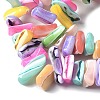 Dyed Natural Trochus Shell Beads Strands X-SSHEL-C013-09G-3