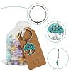 Natural & Synthetic Mixed Stone Keychains KEYC-FS0001-14-2