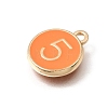 Alloy Enamel Charms ENAM-T010-07J-2
