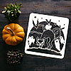 PET Hollow Out Drawing Painting Stencils DIY-WH0391-0440-3