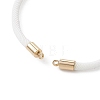 3MM Round Nylon Twisted Cord Slider Bracelet Making AJEW-JB01467-3