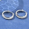 304 Stainless Steel Hoop Earrings LS-EJEW-N0031-11P-3