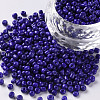 Baking Paint Glass Seed Beads SEED-S002-K6-1