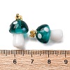 Handmade Lampwork Pendants LAMP-S069-08G-04-3