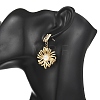 304 Stainless Steel & Natural Shell Dangle Earrings for Women EJEW-JE07213-02-2